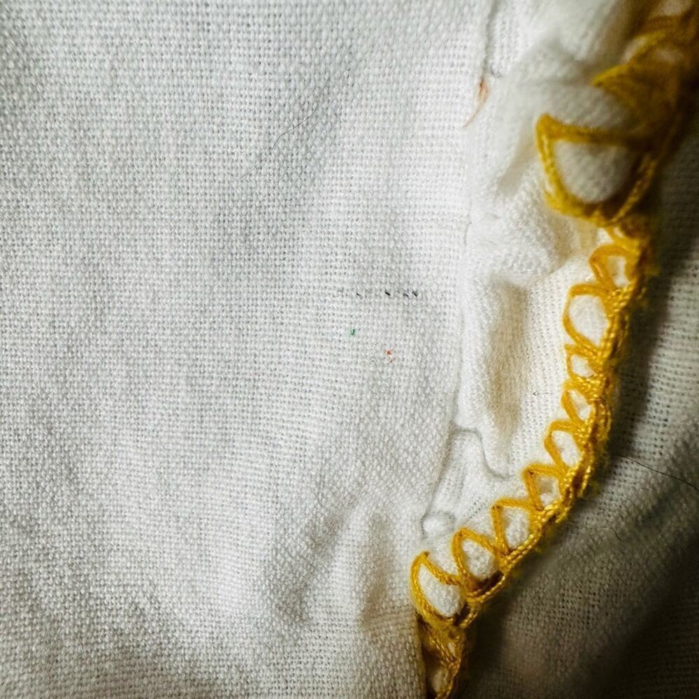 Cotton & Rye Embroidered Ruffle Tank Top Girls Size 7 - Picture 5 of 9